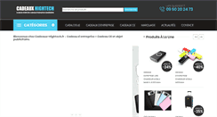 Desktop Screenshot of cadeaux-hightech.fr
